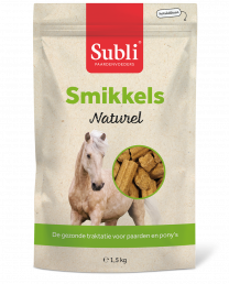 Subli Smikkels Naturel 1,5 kg.